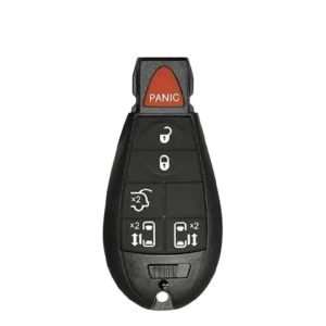 Ilco - 2008-2020 Chrysler, Dodge - CHRY-POD6B1 - 6-Button Fobik Remote Key SHELL (AFTERMARKET)