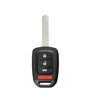 Ilco - 2013-2015 Honda Accord, Civic - HON-RHK4B3 - 4-Button Remote Head Key SHELL (AFTERMARKET)