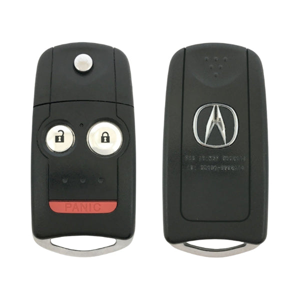 2009-2014 Honda Acura / 3-Button Remote Flip Key / PN: 72147-TL4-A21 / MLBHLIK-1T (OEM Recase)(Driver 1)