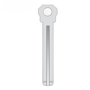 Keyline Lexus LXP90 Mechanical Metal Key (KLN-BTR490B)