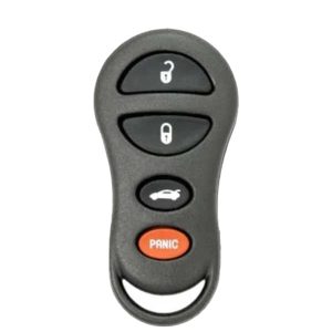 1998-2000 Chrysler Dodge / 4-Button Keyless Entry Remote / PN: 4602268 / GQ43VT9T (OEM Recase)
