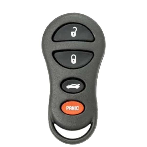 1998-2000 Chrysler Dodge / 4-Button Keyless Entry Remote / PN: 4602268 / GQ43VT9T (OEM Recase)