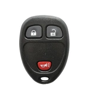 2005-2007 GM / 3-Button Keyless Entry Remote / PN: 15100811 / KOBGT04A (OEM Recase)