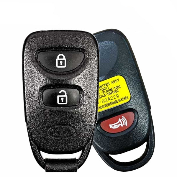 2007-2010 Kia Rio Rio5 / 3-Button Keyless Entry Remote / PN: 95430-1G011 / PLNHM-T002 (OEM)