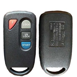 2000-2008 Mazda / 4-Button Keyless Entry Remote / PN: 0000-8F-F06 / GOH-PCGEN2 (OEM)