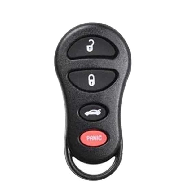 2000-2005 Dodge Chrysler / 4-Button Keyless Entry Remote / PN: 04759008 / GQ43VT9T (OEM Recase)