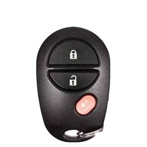 2004-2017 Toyota / 3-Button Keyless Entry Remote / PN: 89742-AE011 / GQ43VT20T (OEM Recase)