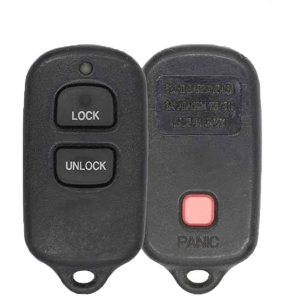 1995-2006 Toyota / 3-Button Keyless Entry Remote / PN: 08191-00922 / BAB237131-056 (OEM Recase)