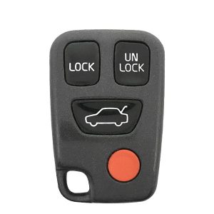 1997-2005 Volvo / 4-Button Keyless Remote / PN: 9166200 / HYQ1512J (OEM Recase)