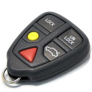 1999-2003 Volvo / 5-Button Keyless Entry Remote / PN: 9452456 / LQNP2T-APU (OEM Recase)