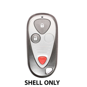 2001-2006 Acura MDX Keyless Entry Remote SHELL for E4EG8D-444H-A - Grey (AFTERMARKET)