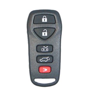 2004-2010 Nissan Quest / 5-Button Keyless Entry Remote / PN: 28268-5Z210 / KBRASTU51 (OEM Recase)