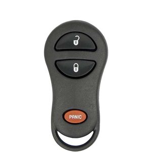 1999-2004 Dodge Jeep / 3-Button Keyless Entry Remote / GQ43VT9T (AFTERMARKET)