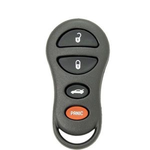 2001-2006 Chrysler / Jeep / Dodge / 4-Button Keyless Entry Remote / GQ43VT17T / (AFTERMARKET)
