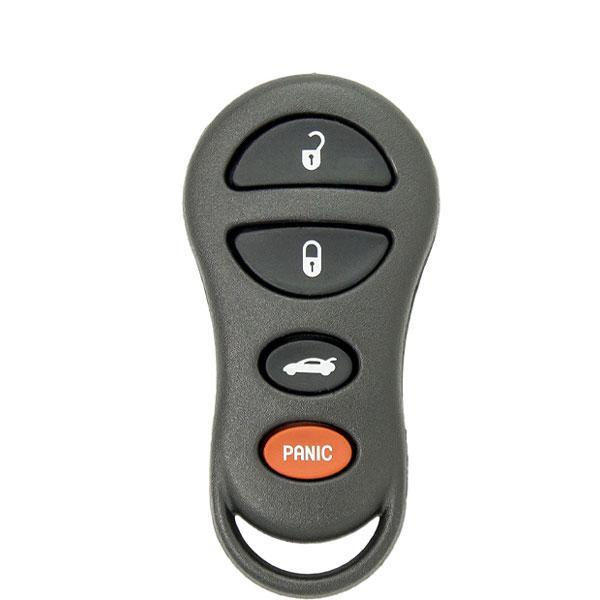 2001-2006 Chrysler / Jeep / Dodge / 4-Button Keyless Entry Remote / GQ43VT17T / (AFTERMARKET)