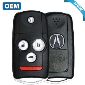 2007-2013 Acura MDX / 4-Button Flip Key / PN: 35111-STX-326 / N5F0602A1A (Driver 1) (OEM)
