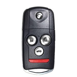 2009-2014 Acura / 4-Button Flip Key / PN: 35113-TK4-A10 / MLBHLIK-1T (OEM Recase)
