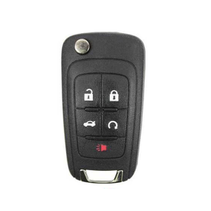 2010-2019 GM / 5-Button Reusable Flip Key / PN: 13500319 / OHT01060512 / HU100 / PEPS (AFTERMARKET)