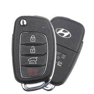 2015-2019 Hyundai Tucson / 4-Button Remote Flip Key / PN: 95430-D3000 / TQ8-RKE-4F25 (OEM Refurb) (Canadian Version)
