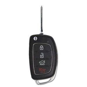2015-2017 Hyundai Sonata / 4-Button Flip Key / PN: 954430-C1010 / TQ8-RKE-4F16 (OEM Recase)