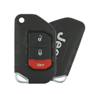2018-2024 Jeep Wrangler / 3-Button Flip Key / PN: 68416782AA / OHT1130261 / SIP22 (OEM)