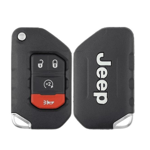 2018-2024 Jeep Wrangler / 4-Button Smart Flip Key / PN: 68416784AA / OHT1130261 / SIP22 (OEM)