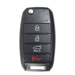 2013-2015 Kia Sorento / 4-Button Flip Key / PN: 95430-1U500 / TQ8-RKE3F05 (OEM Recase)