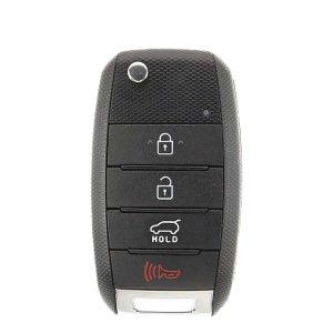 2014-2016 Kia Sportage / 4-Button Flip Key / PN: 95430-3W350 / NYODD4TX1306-TFL (SL13MY) (OEM Recase)