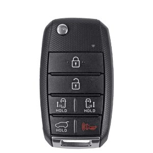 2015-2018 Kia Sedona / 6-Button Flip Key / PN: 95430-A9300 / TQ8-RKE-4F21 (OEM Recase)