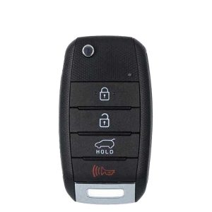2015-2020 Kia / 4-Button Flip Key / PN: 95430-C5100 / OSLOKA-910T (OEM Recase)