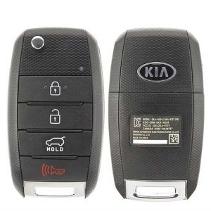 2014-2019 Kia Soul / 4-Button Flip Key / Gen 1 PS / PN: 95430-B2101 / OSLOKA-875T (PS) (OEM Refurb)