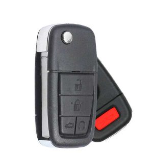 2008-2013 Pontiac Chevrolet G8 / 5-Button Flip Key / PN: 92201609 / OUC6000083 (AFTERMARKET)