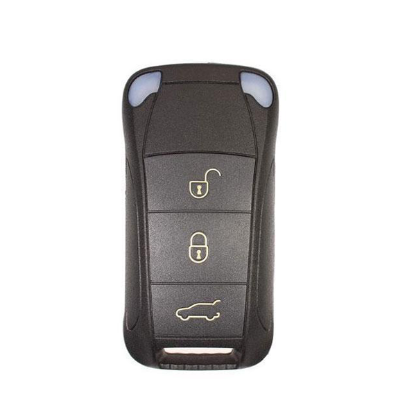 2004-2011 Porsche Cayenne / 4-Button Flip Key / 267-104-187 / KR55WK45032 / Keyless Go (AFTERMARKET)