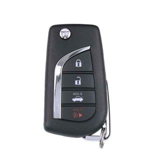 2012-2014 Toyota Camry / 4-Button Remote Flip Key / HYQ12BFB / (G Chip) (AFTERMARKET)