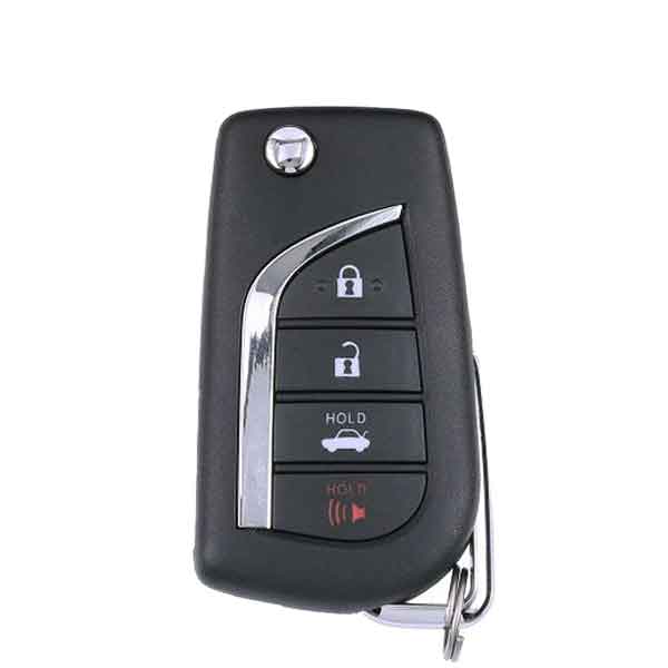 2012-2014 Toyota Camry / 4-Button Remote Flip Key / HYQ12BFB / (G Chip) (AFTERMARKET)