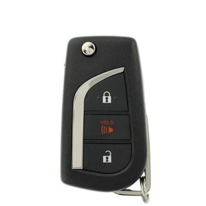 2017-2018 Toyota Corolla / 3-Button Remote Flip Key / PN: 89070-12C20 / HYQ12BFA (H Chip) (AFTERMARKET)