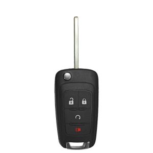 2013-2018 Chevrolet Trax / 4-Button Flip Key / PN: 13598506 / AVL-B01T1AC (OEM Recase)