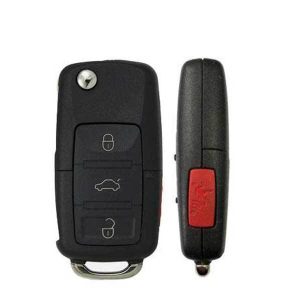 2006-2011 Volkswagen / 4-Button Flip Key / PN: 1K0959753H / NBG92596263 (AFTERMARKET)