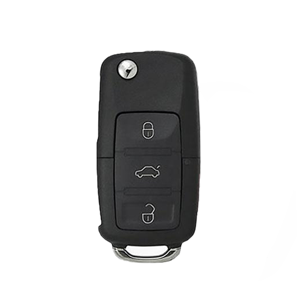 2011-2016 Volkswagen / 4-Button Flip Key / PN: 5K0837202AK / NBG010206T / HU66 / PROX / 315 MHz (AFTERMARKET)
