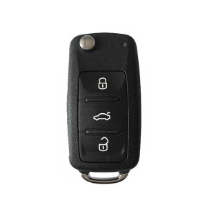 2017-2018 Volkswagen / 4-Button Smart Flip Key / PN: 5KO837202BJ / NBGFS93N / HU66 / MQB / 314 MHz (AFTERMARKET) (PROXIMITY)