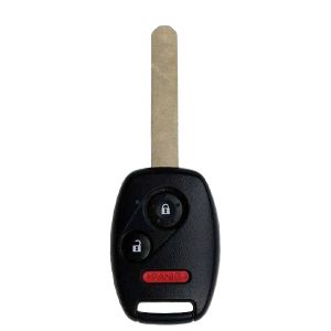 2007-2015 Honda / 3-Button Remote Head Key / PN: 35111-SWA-306 / MLBHLIK-1T (OEM Recase)