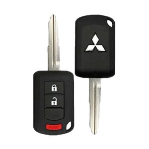 2018-2020 Mitsubishi Eclipse Cross / 3-Button Remote Head Key / PN: 6370C135 / OUCJ166N (OEM)