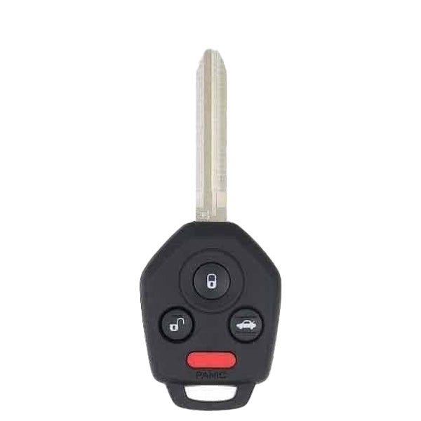 2017-2018 Subaru / 4-Button Remote Head Key / PN: 57497-FL00A / CWTB1G077 (H Chip) w/ Black Interior Board Shell (OEM Recase)