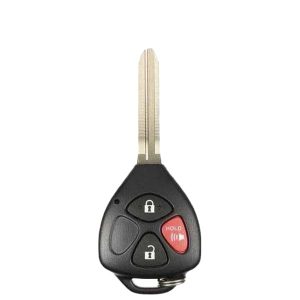 2008-2013 Toyota Venza Matrix / 3-Button Remote Head Key / PN: 89070-02250 / GQ4-29T (OEM Recase)