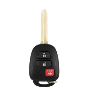 2013-2021 Toyota / 3-Button Remote Head Key W/ Shoulder / PN: 89070-0R120 / GQ4-52T (H Chip)(OEM Recase)