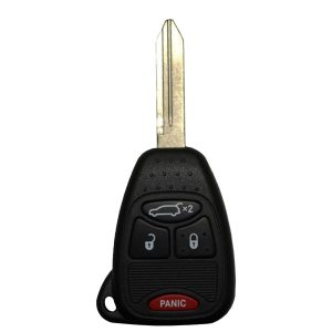 2004-2008 Chrysler Jeep / 4-Button Remote Head Key / PN: 05189230AA / M3N5WY72XX (OEM Recase)
