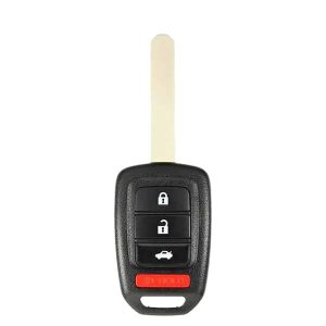 2016-2019 Honda / 4-Button Remote Head Key / PN: 35118-T2A-A60 / MLBHLIK6-1TA (OEM Recase)