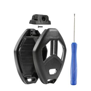 2006-2015 Mitsubishi / 3-Button Remote Head Key SHELL Replacement Kit / MIT3 / OUCG8D-620M-A (AFTERMARKET)