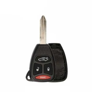 2004-2012 Chrysler / Jeep / Dodge / 4-Button Remote Head Key SHELL / Y159 / KOBDT04A (RHS-CHY-084)