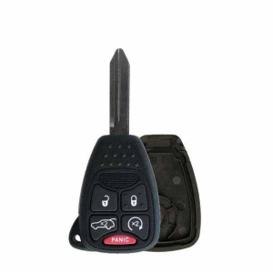 2006-2014 Chrysler / Jeep / Dodge / 5-Button Remote Head Key SHELL / OHT692427AA (RHS-CHY-085)